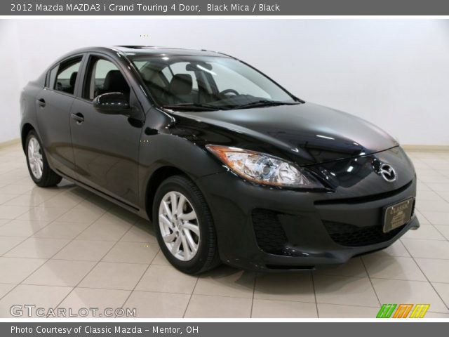 2012 Mazda MAZDA3 i Grand Touring 4 Door in Black Mica