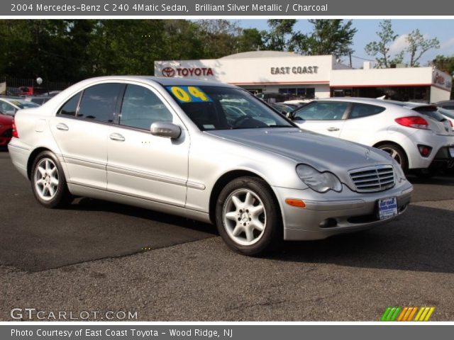 2004 Mercedes-Benz C 240 4Matic Sedan in Brilliant Silver Metallic