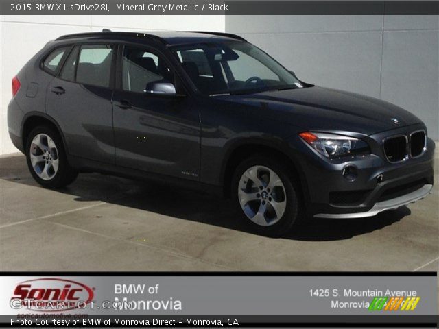 2015 BMW X1 sDrive28i in Mineral Grey Metallic