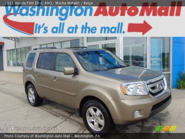 2011 Honda Pilot EX-L 4WD in Mocha Metallic