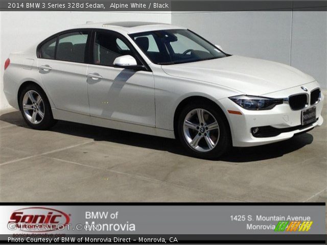 2014 BMW 3 Series 328d Sedan in Alpine White