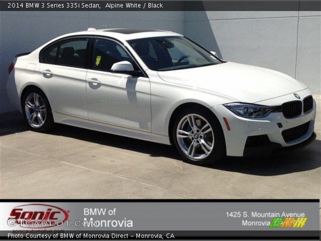 2014 BMW 3 Series 335i Sedan in Alpine White