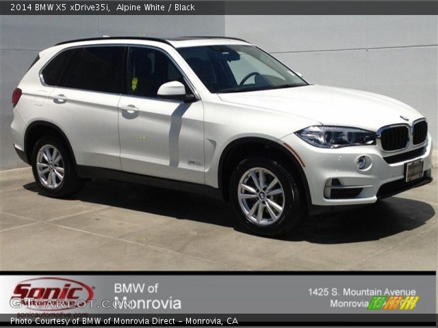 2014 BMW X5 xDrive35i in Alpine White