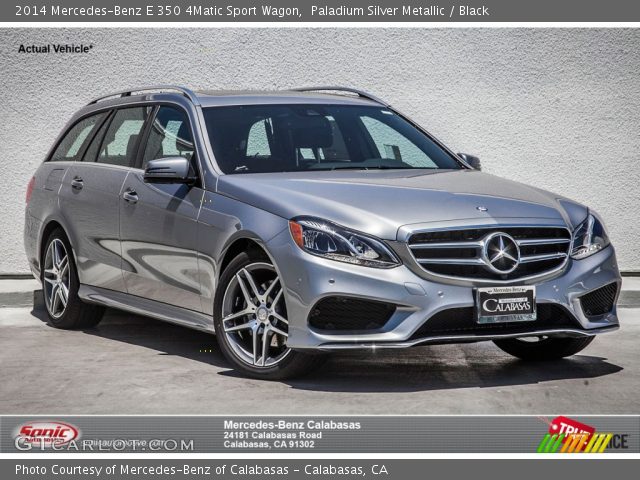 2014 Mercedes-Benz E 350 4Matic Sport Wagon in Paladium Silver Metallic