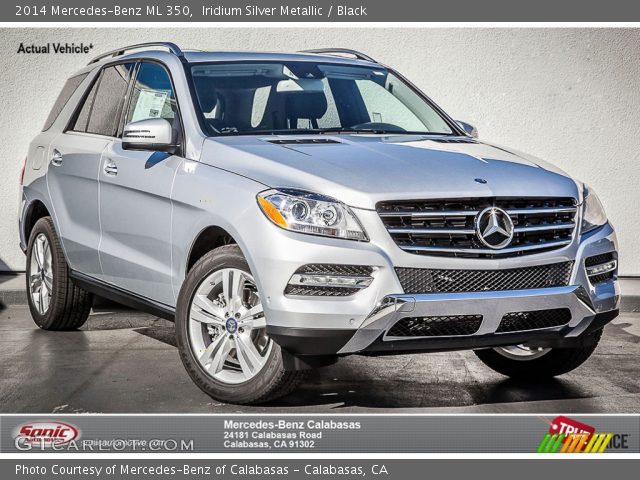 2014 Mercedes-Benz ML 350 in Iridium Silver Metallic