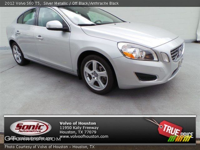 2012 Volvo S60 T5 in Silver Metallic