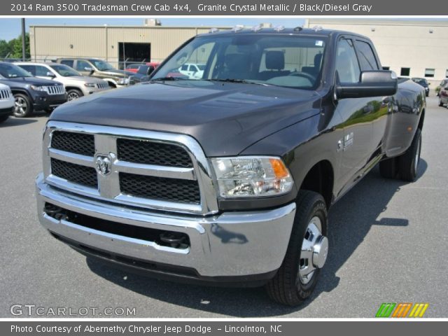 2014 Ram 3500 Tradesman Crew Cab 4x4 in Granite Crystal Metallic