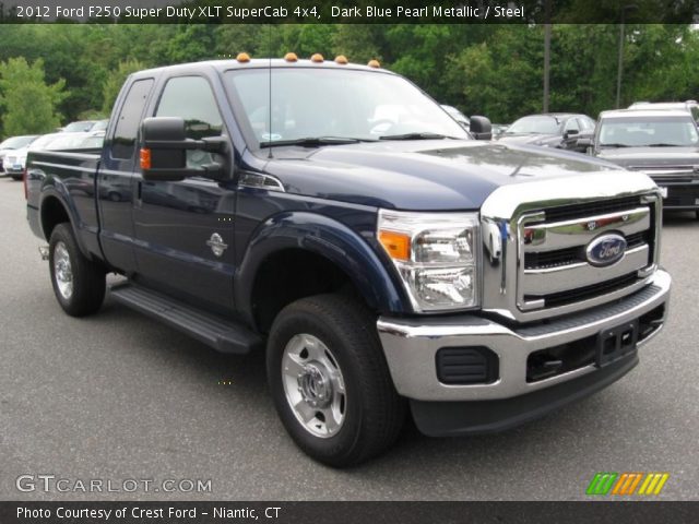 2012 Ford F250 Super Duty XLT SuperCab 4x4 in Dark Blue Pearl Metallic