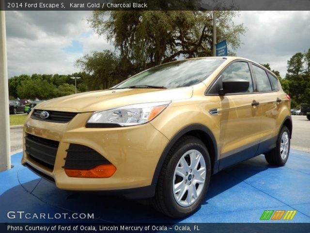 2014 Ford Escape S in Karat Gold