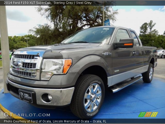 2014 Ford F150 XLT SuperCab in Sterling Grey