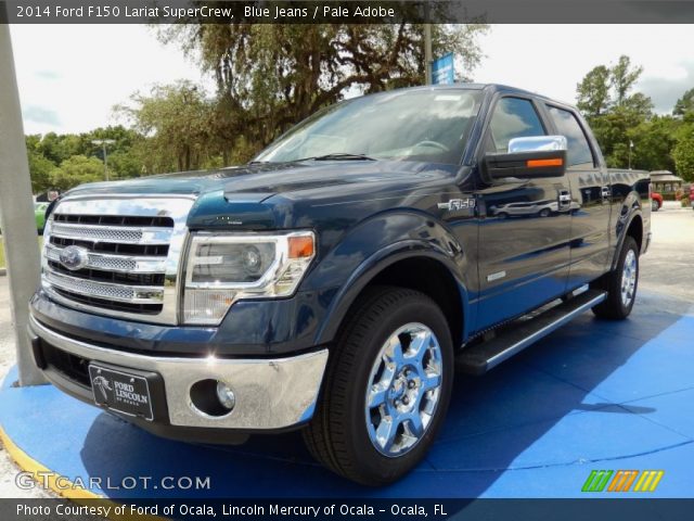 2014 Ford F150 Lariat SuperCrew in Blue Jeans