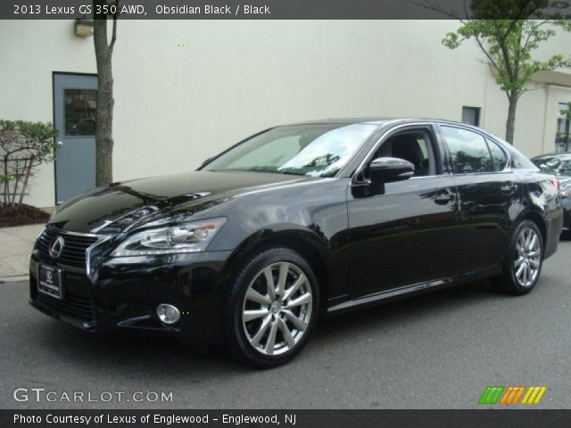 2013 Lexus GS 350 AWD in Obsidian Black