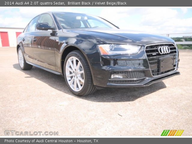 2014 Audi A4 2.0T quattro Sedan in Brilliant Black