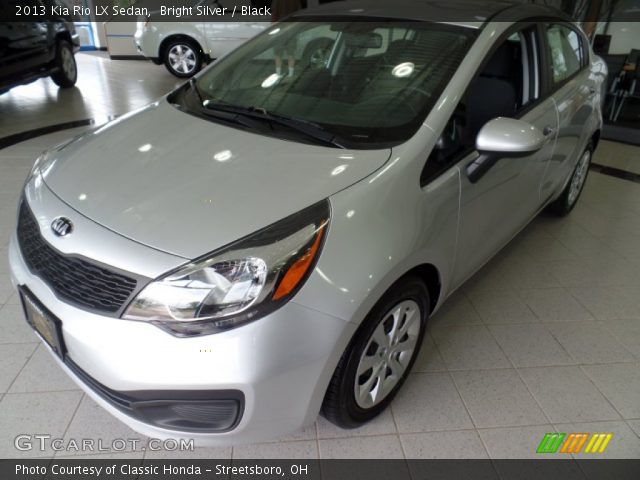 2013 Kia Rio LX Sedan in Bright Silver