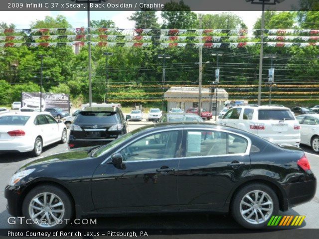 2009 Infiniti G 37 x Sedan in Black Obsidian
