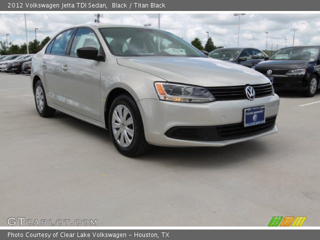 2012 Volkswagen Jetta TDI Sedan in Black