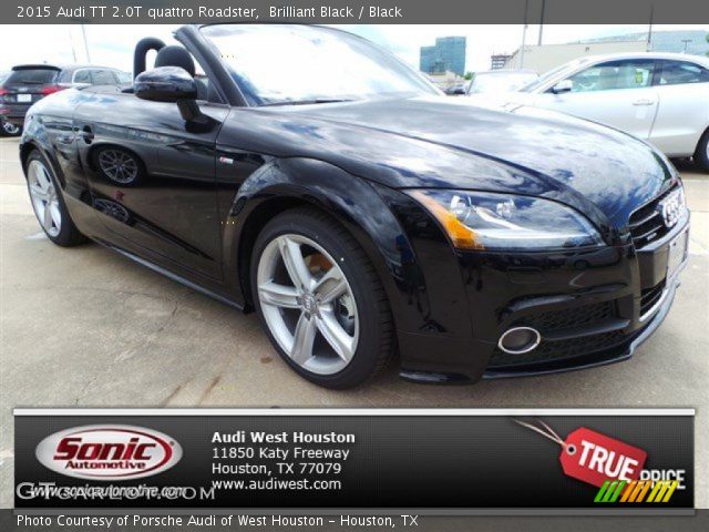 2015 Audi TT 2.0T quattro Roadster in Brilliant Black