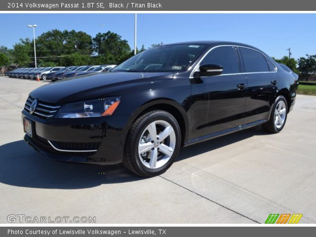 2014 Volkswagen Passat 1.8T SE in Black