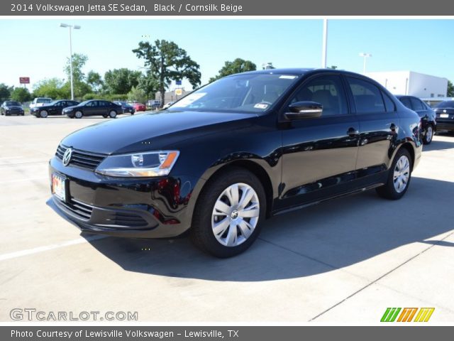 2014 Volkswagen Jetta SE Sedan in Black