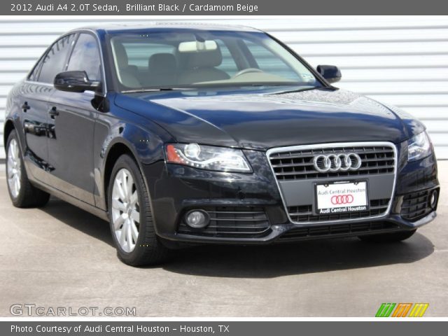 2012 Audi A4 2.0T Sedan in Brilliant Black