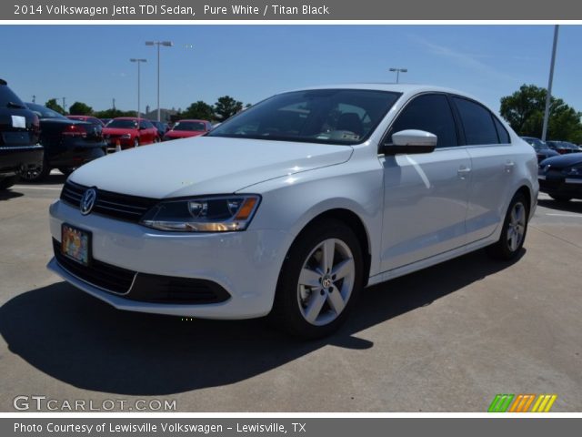 2014 Volkswagen Jetta TDI Sedan in Pure White