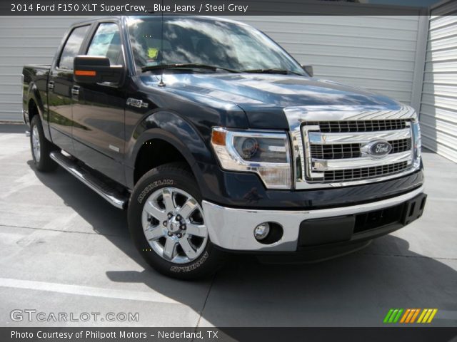 2014 Ford F150 XLT SuperCrew in Blue Jeans