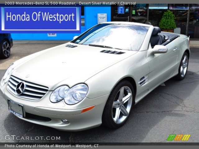 2003 Mercedes-Benz SL 500 Roadster in Desert Silver Metallic