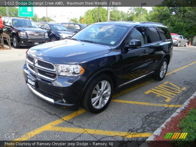 2012 Dodge Durango Crew AWD in Maximum Steel Metallic