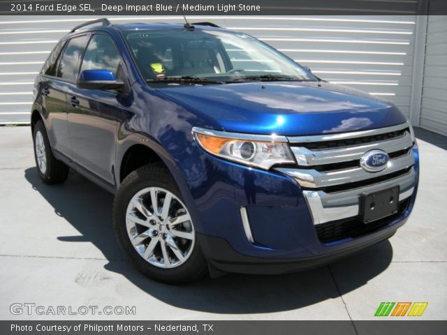 2014 Ford Edge SEL in Deep Impact Blue