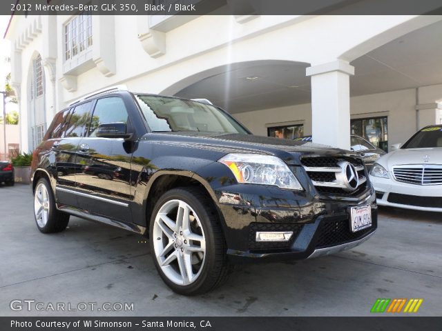 2012 Mercedes-Benz GLK 350 in Black