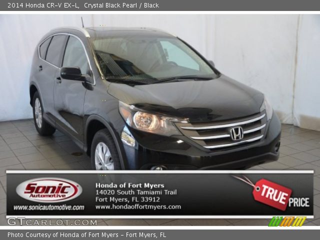 2014 Honda CR-V EX-L in Crystal Black Pearl