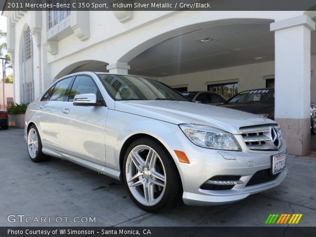 2011 Mercedes-Benz C 350 Sport in Iridium Silver Metallic