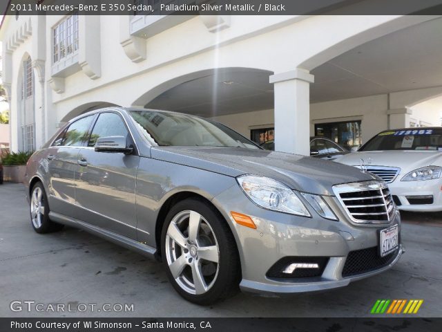 2011 Mercedes-Benz E 350 Sedan in Palladium Silver Metallic