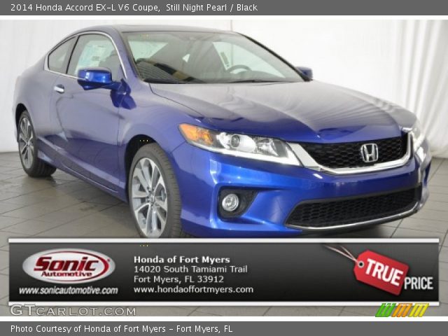 2014 Honda Accord EX-L V6 Coupe in Still Night Pearl