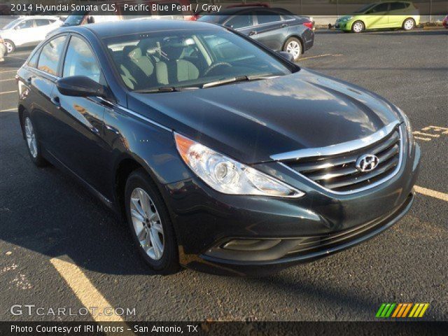 2014 Hyundai Sonata GLS in Pacific Blue Pearl
