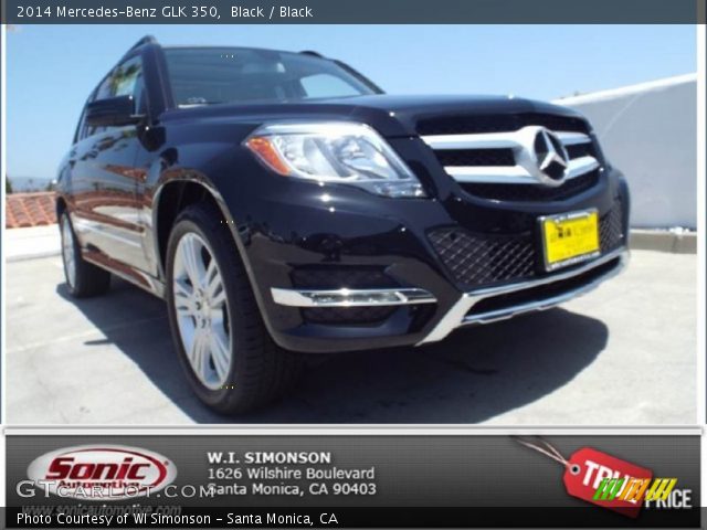 2014 Mercedes-Benz GLK 350 in Black