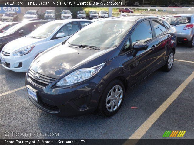 2013 Ford Fiesta S Sedan in Violet Gray