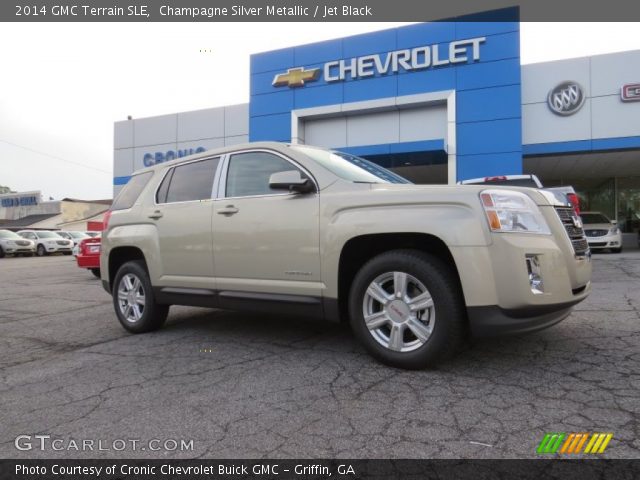 2014 GMC Terrain SLE in Champagne Silver Metallic