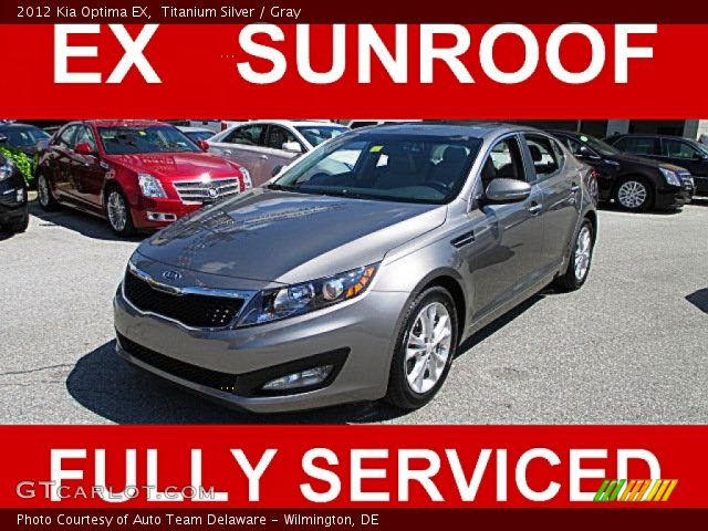 2012 Kia Optima EX in Titanium Silver