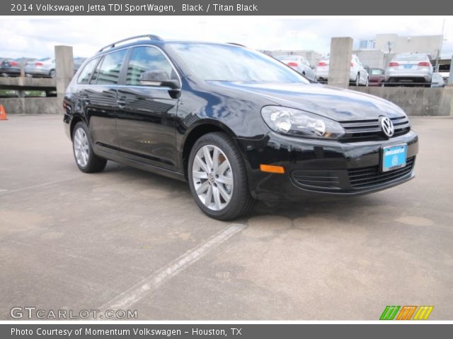 2014 Volkswagen Jetta TDI SportWagen in Black