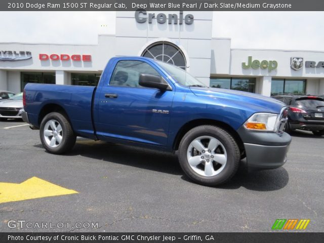 2010 Dodge Ram 1500 ST Regular Cab in Deep Water Blue Pearl