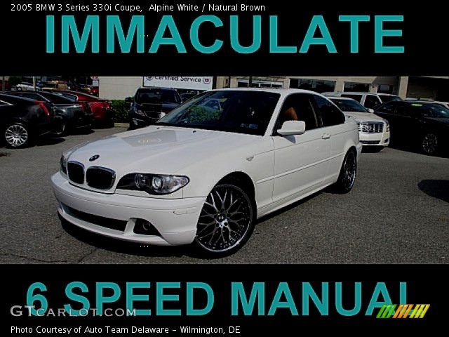 2005 BMW 3 Series 330i Coupe in Alpine White