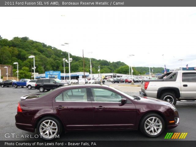 2011 Ford Fusion SEL V6 AWD in Bordeaux Reserve Metallic