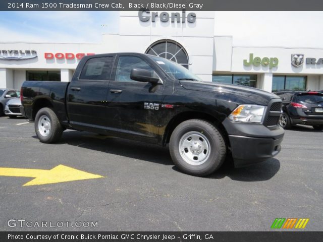 2014 Ram 1500 Tradesman Crew Cab in Black