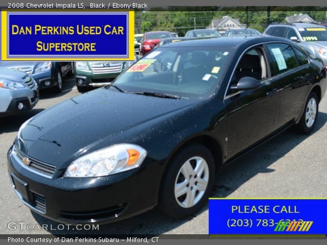 2008 Chevrolet Impala LS in Black