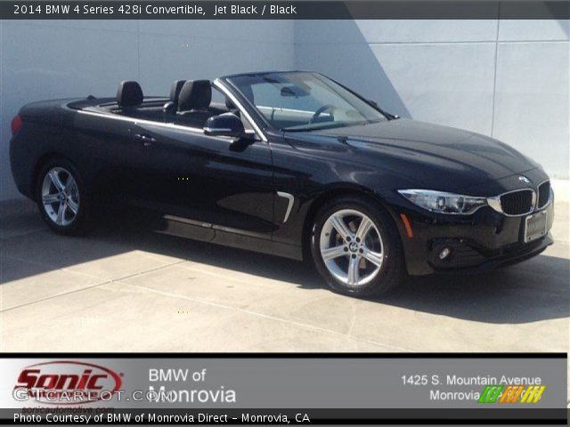 2014 BMW 4 Series 428i Convertible in Jet Black