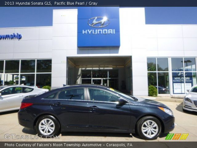 2013 Hyundai Sonata GLS in Pacific Blue Pearl