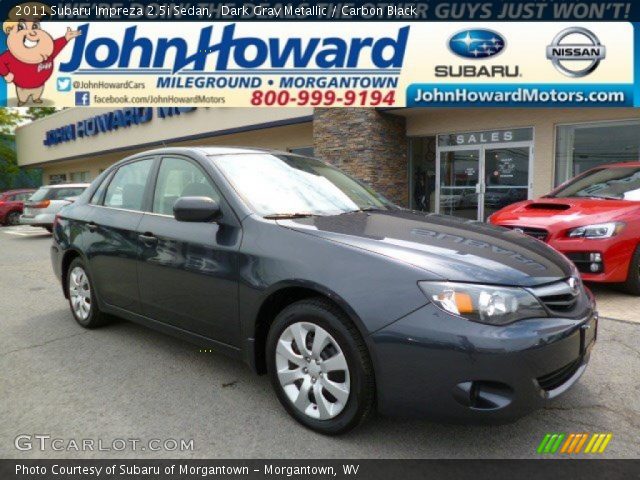 2011 Subaru Impreza 2.5i Sedan in Dark Gray Metallic