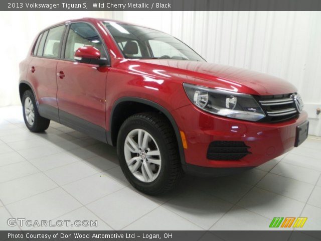 2013 Volkswagen Tiguan S in Wild Cherry Metallic