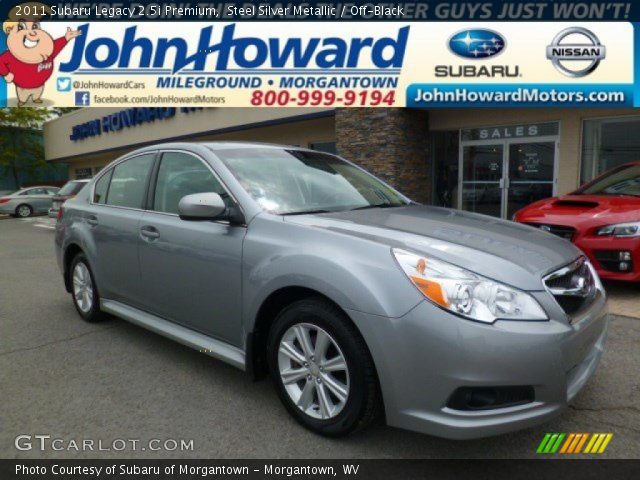 2011 Subaru Legacy 2.5i Premium in Steel Silver Metallic